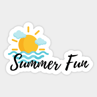 Summer fun Sticker